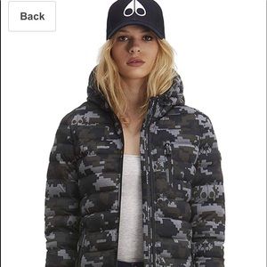 Women's Moose Knuckles Rockcliffe Hoodie - Camo